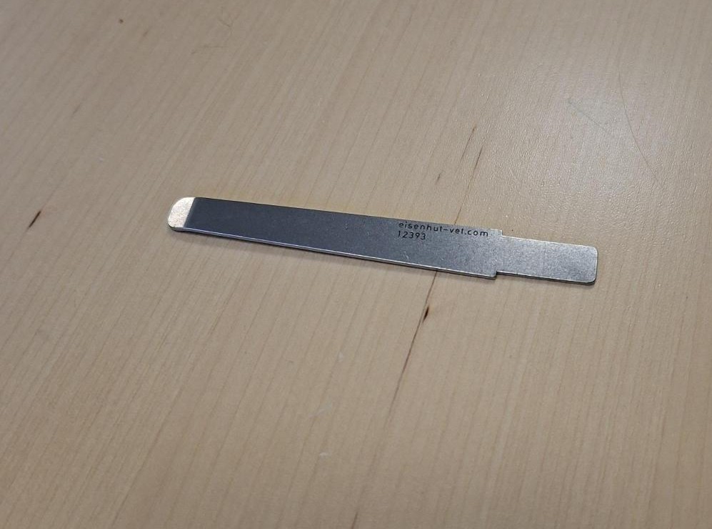 Heine lampeholder med spatel..